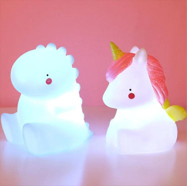 GlowyDino Lampe | Bringt Wärme und Freude zur Schlafenszeit - Perfektes Weihnachtsgeschenk für Kinder